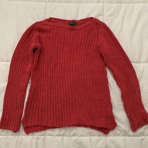 Red Ralph Lauren Sweater